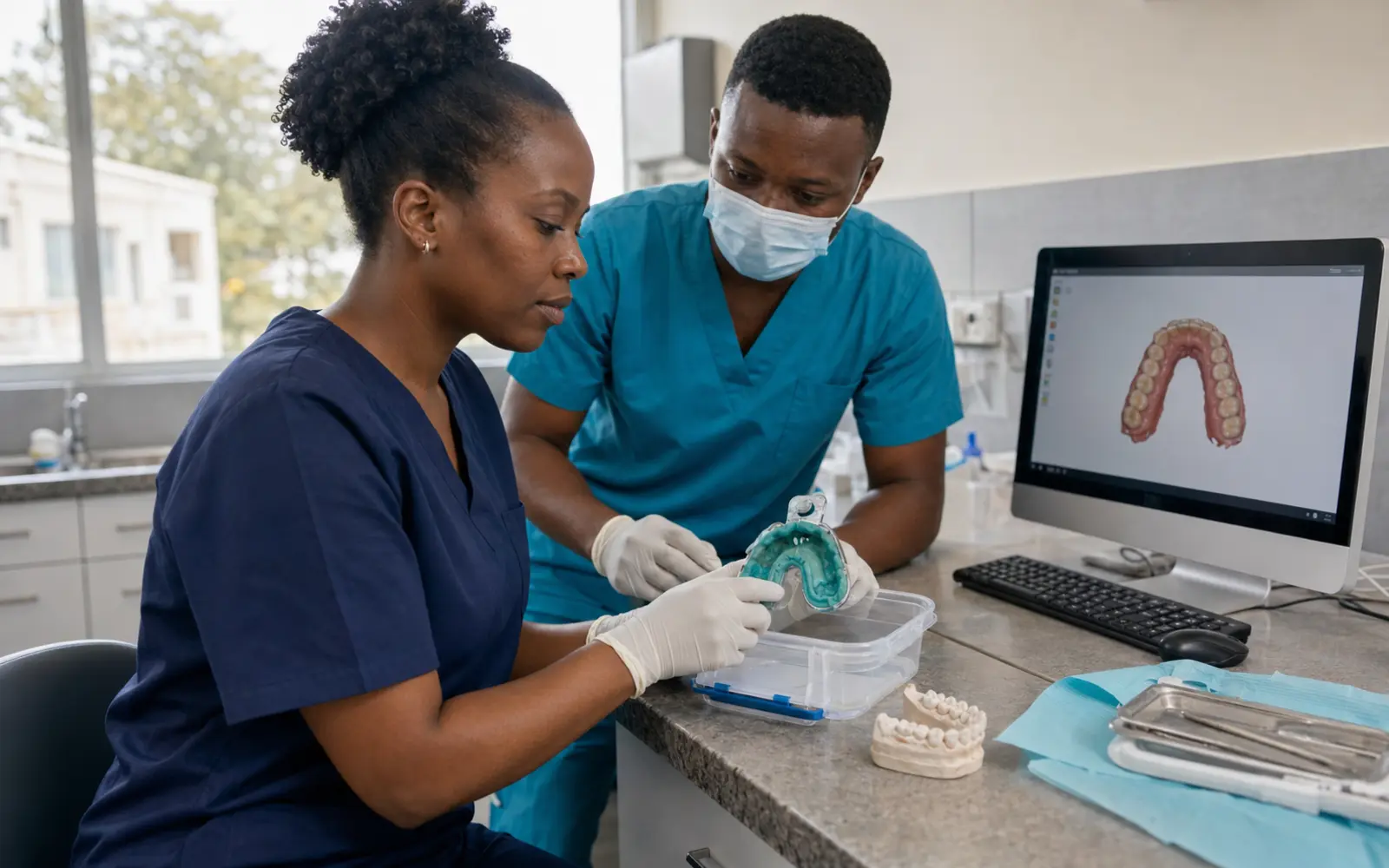 digital impressions vs conventional impressions clinical workflow in an African dental clinic