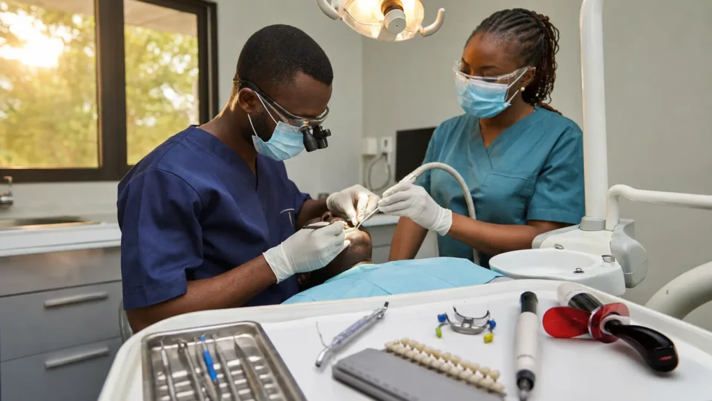 universal dental composite guide for dental clinics in Africa