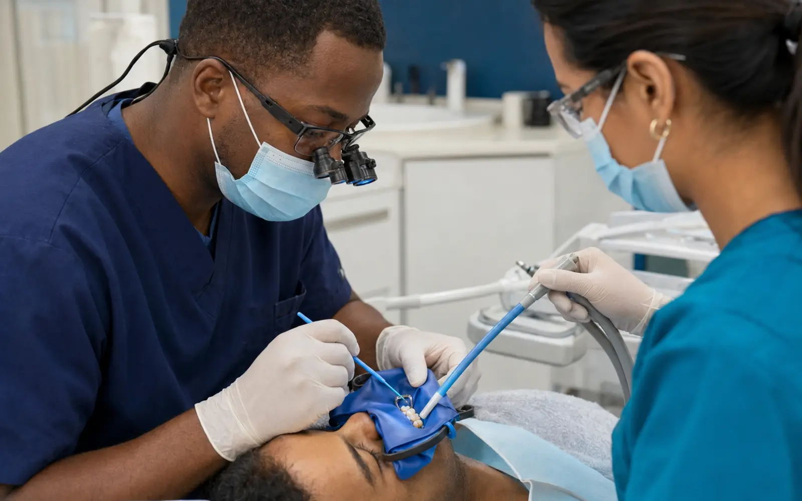 selective etch vs total etch clinical workflow in an African dental clinic