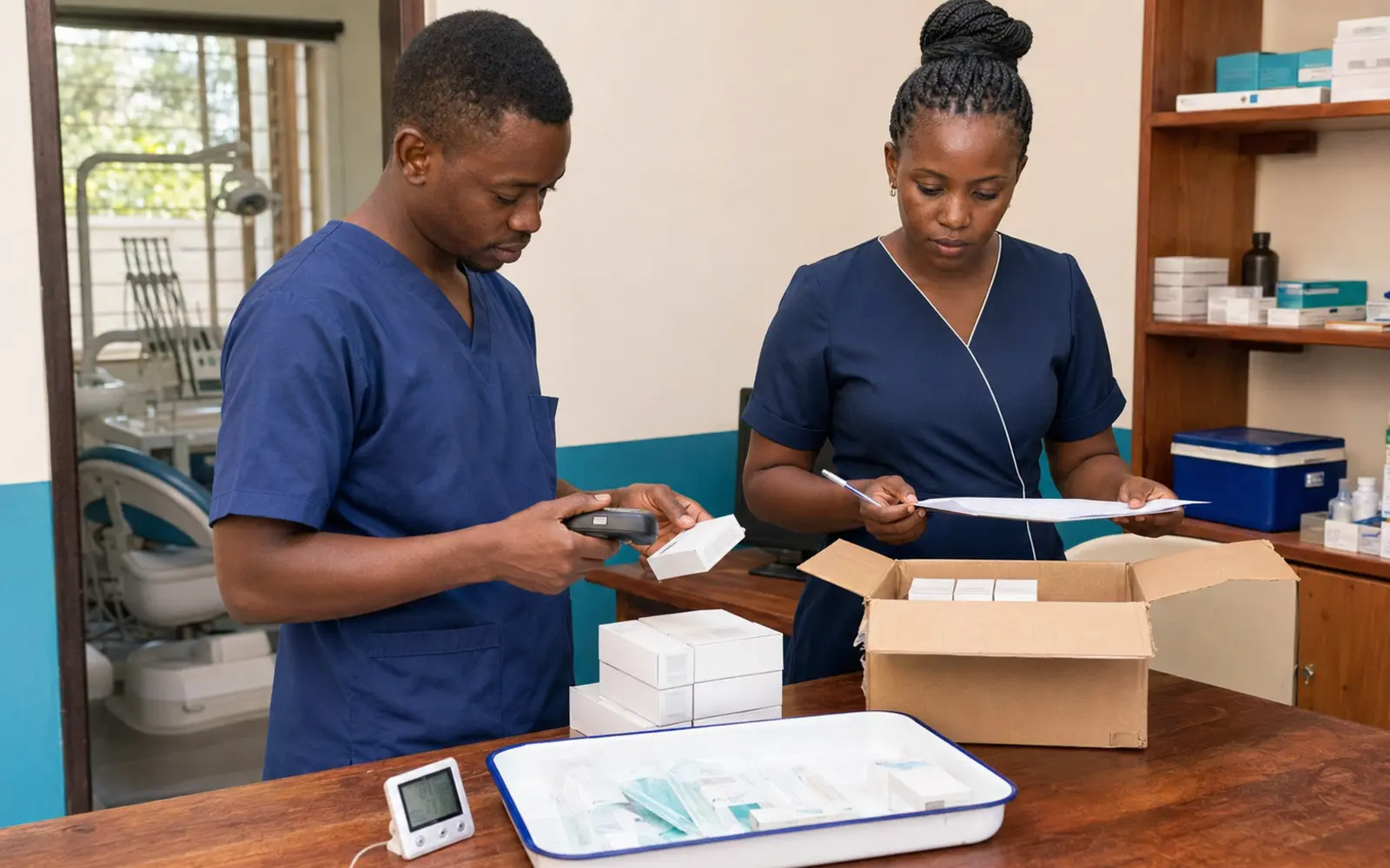dental clinic procurement in Africa clinical workflow in an African dental clinic