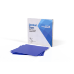 RubyDent blue dental dam