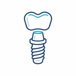 zirconia implant crown service icon - Emotion Dental Laboratory