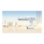 Woodpecker Ai Ray — profile view of the X-ray unit in a room setting