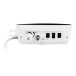 DBA S6 Ultrasonic Scaler — rear panel with water, power and foot-control connections