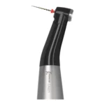Woodpecker EndoMatic — side view of the contra-angle with a fitted file