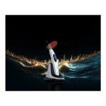 DTE LUX E Plus — curing light and base in a manufacturer presentation