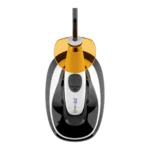 DTE LUX E Plus — front view of the handpiece, optical tip and charging base