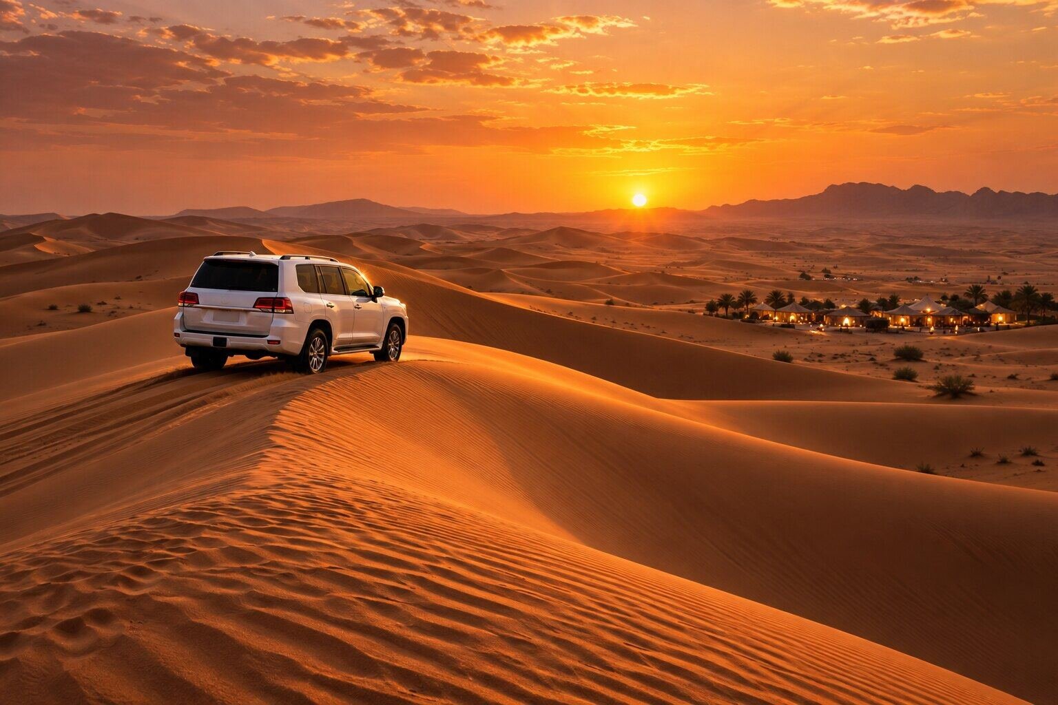 Dubai desert safari included in the dental training package